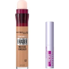 Die Grup Maybelline New York Instant Anti Age Eraser Kapatıcı 02 Nude & Mini Tattoo Liner Gel Pencil Makyaj Seti