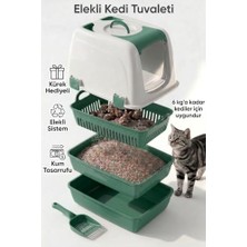 Die Grup Zuma Çekmeceli Kapalı Kedi Tuvaleti Pembe