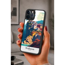 BG AKSESUAR iPhone 13 Pro Max Uyumlu Trabzon Desenli Kamera Korumalı Darbelere Dayanıklı Kılıf