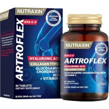 Die Grup Nutraxin Artroflex Hya-C-Iı Hyaluronik Asit Glukozamin Kondrotin Içeren Takviye Edici Gıda (1 x 90 Tablet)