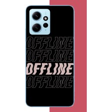 Aksesuarist Redmi Note 12 4g Uyumlu Offline Mod Baskılı Silikon Kılıf