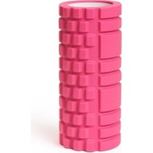 Die Grup Sunyo Foam Roller Masaj Rulosu – Yo, Pilates, Fitness ve Fizyoterapi Için Eva Köpük Masaj Aleti (33X14 Cm) (Pembe)