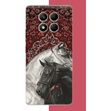 Aksesuarist Redmi Note 14 Pro 4g Uyumlu Türk Halı Baskılı Silikon Kılıf