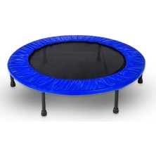Die Grup Trambolin 102 cm 40" Yuvarlak Stabil Çelik Çerçeve 22 cm Yükseklik Çocuk ve Yetişkin Için Taşınabilir Fesyonel Fitness Egzersiz Trampolini