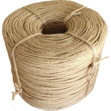 Die Grup Jüt Ipi Hasır Ipi Kırnap Ipi Kendir Ipi Keten Ipi - Süsleme Hobi El Işi Jüt Ip Hasır Ip (4 Mm, Metre, 10)