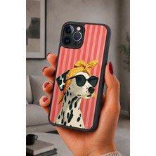 BG AKSESUAR iPhone 12 Pro Max Uyumlu Dalmaçyalı Desenli Kamera Korumalı Darbelere Dayanıklı Kılıf