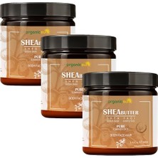 Die Grup Shea Yağı 250 ml x 3 Adet |%100 Ham, Soğuk Pres, Rafine Edilmemiş, Shea Butter Karite | Kuru Cilt, Saç, Dudak, Topuk Bakımı