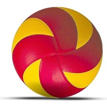 Die Grup Voleybol Topu Yarı Fesyonel Orta Sert Kaymaz Tırtıklı Dayanıklı No:5 Maç ve Antrenman Topu (Pompa Hediyeli)