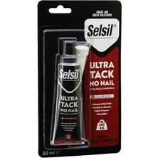 Die Grup 3104 Ultra Tack No Nail Güçlü Yapıştırıcı Beyaz 350 kg Dayanıklı 50 ml