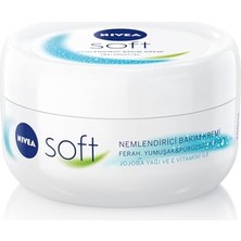 Die Grup Nıvea Soft Nemlendirici Bakım Kremi 100 Ml, El,yüz,vücut Kremi, 48 Saat Nemlendirme,jojoba Yağı,e Vitamini,paraben Içermez