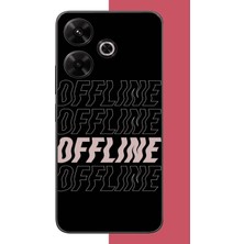Aksesuarist Redmi 13 Uyumlu Offline Mod Baskılı Silikon Kılıf