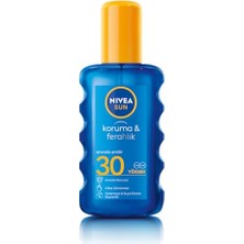 Die Grup Nıvea Sun SPF30 Güneş Koruyucu Vücut Spreyi 200ML, Ferahlatıcı, Suya Dayanıklı, Anında Uva Uvb Koruması