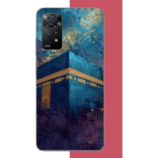 Aksesuarist Redmi Note 11E Uyumlu Kabe1 Baskılı Silikon Kılıf