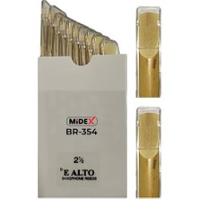 Die Grup Midex BR-354A Alto Saksafon Kamışı 10'lu Paket (No:2.5)