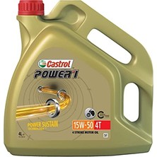 Die Grup Castrol Power1 15W-50 4t 1 Lt Motosiklet Yağı