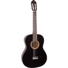 Die Grup , VC104TBK, Klasik Gitar 4/4 Siyah Sap Çelikli 642317596471