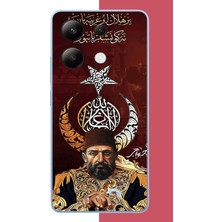 Aksesuarist Redmi Note 13 4g Uyumlu Abdulhamit Baskılı Silikon Kılıf