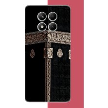 Aksesuarist Redmi Note 14 Pro 5g Uyumlu Kabe4 Baskılı Silikon Kılıf