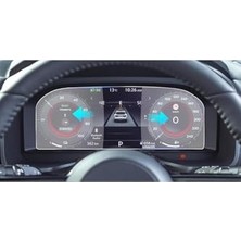Die Grup Dijital Gösterge 9h Nano Ekran Koruyucu 2024-2025 Nissan Juke 12.3 Inç ile Uyumlu