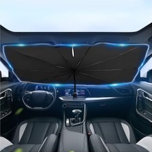 Die Grup Araba Ön Cam Güneşliği,nano 5 Katmanlı Katlanabilir Araba Gölge Şemsiyesi,evrensel Taşınabilir Ön Cam Kapağı Güneş Gölge Araba Iç Aksesuarları Araba Kamyon Suv Için