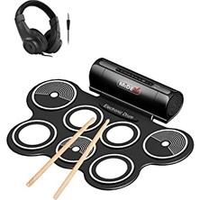 Die Grup Midex Ddx-70 Dijital Davul 7 Ped 2 Ayak Pedalı (Kulaklık Çubuklar Adaptör Full Set)