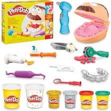 Die Grup Play-Doh Drill 'n Fill Diş Hekimi Oyun Hamuru Seti, 3 Yaş ve Üzeri Çocuklar Için, 8 Modelleme Bileşiği Kutusu, Toksik Değildir, Çeşitli Renkleri Mevcuttur