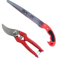 Die Grup Profesyonel Bağ Budama Makası ve Dal Testeresi, 30 Cm, 2'li Set, 1. Sınıf Çelik