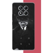 Aksesuarist Redmi Note 14 Pro 5g Uyumlu Atatürk 2 Baskılı Silikon Kılıf