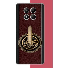 Aksesuarist Redmi Note 14 Pro 5g Uyumlu Besmele Baskılı Silikon Kılıf