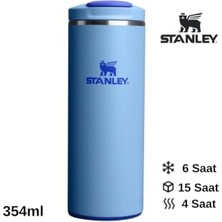 Die Grup Stanley The Transit Fliptop Mug 0.35 L Termos Kupa Bardak Matara Mavi, 10-13063-0052