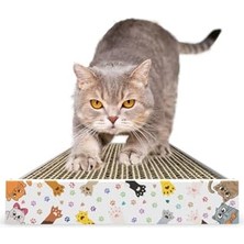 Die Grup Kedi Oyuncak Topu – Sessiz Motorlu, Kuyruklu Kedi Oyuncağı, Karışık Renk