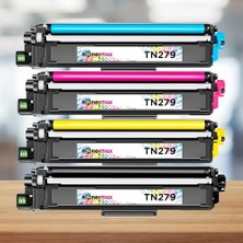 Die Grup Brother Uyumlu  MFC-L3270CDW Muadil Toner Set- Çipli /TN-279XL