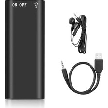 Die Grup Süper Ultra Mini 16GB Ses Kayıt Cihazı ve Mp3 Çalar Ders Kaydı Röportaj Kaydı Için Uyumlu