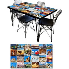 Die Grup Stickerart Masa Kaplama Folyosu Mobilya Masa Kaplama Folyoları Türkiye Manzara