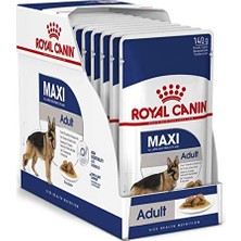 Die Grup Royal Canin Maxi Adult Gravy Yetişkin Köpek Yaş Sı 140 gr x 10 Adet