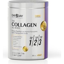 Die Grup DAY2DAY The Collagen All Body Toz Form Takviye Edici Gıda 300 gr