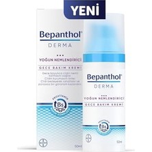 Die Grup Bepanthol Derma Yoğun Nemlendirici Gece Bakım Kremi (50 Ml)