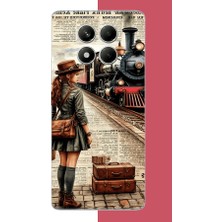 Aksesuarist Redmi Note 14 Pro 4g Uyumlu Vintage Tren Baskılı Silikon Kılıf