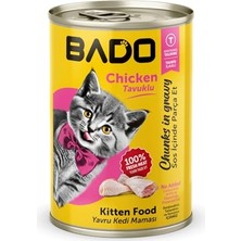 Die Grup Yavru Kedi Yaş Sı Tavuk Etli 400GR 12LI
