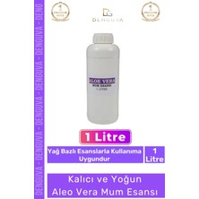 Yeni Kalıcı Yoğun Kaliteli Yağ Bazlı Tüm Ürünlerle Kullanıma Uygun Aloe Vera Mum Esansı 1 Lt