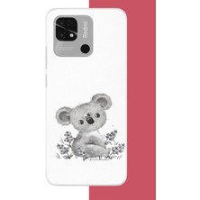 Aksesuarist Redmi 10C - Poco C40 Uyumlu Kuala Baskılı Silikon Kılıf