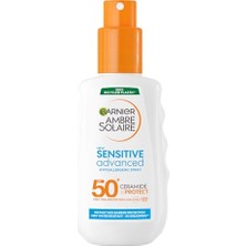Die Grup Garnier Ambre Solaire Sensitive Advanced Güneş Koruyucu Sprey GKF50+ 150ML