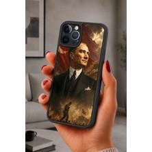 BG AKSESUAR iPhone 12 Pro Max Uyumlu Asker Desenli Kamera Korumalı Darbelere Dayanıklı Kılıf