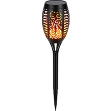 Die Grup Busstier LED Alev Efektli Solar Lamba Dekoratif Bahçe Aydınlatma Meşale Güneş Enerjili Dış Mekan Teras Çim Yol Aydınlatması Sarı Işık Bahçe Dekor Lambası          [enerji Sınıfı A++]