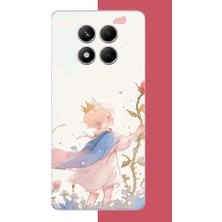 Aksesuarist Redmi Note 14 Pro 4g Uyumlu Küçük Prens6 Baskılı Silikon Kılıf