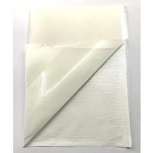 Die Grup Modern Teknik Tekstil Bsn Tela 1x1 Metre 50 Micron - Çift Taraflı Yapışkan Tela - Arma Yapıştırma Telası - Laminasyon Telası - Dikiş Nakış Telası - Ütü ile Yapıştırılan Tela - Kağıtlı Tela