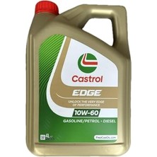 Die Grup Castrol Edge Supercar Titanium Fst 10W/60 4 Lt Tam Sentetik Motor Yağı