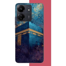 Aksesuarist Redmi 13C Uyumlu Kabe1 Baskılı Silikon Kılıf