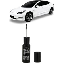 Die Grup Tesla Pearl White Ppsw Sedefli Rötuş Boyası 25 + 25 ml Fırçalı Şişe Set