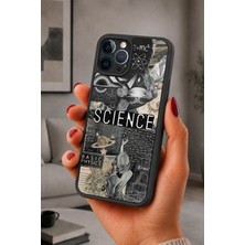 BG AKSESUAR iPhone 13 Pro Max Uyumlu Bilim Desenli Kamera Korumalı Darbelere Dayanıklı Kılıf